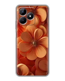 Чохол для Realme Note 50 з картинкою «Помаранчева макро квітка» Чохол для Realme Note 50 з картинкою «Помаранчева макро квітка»
