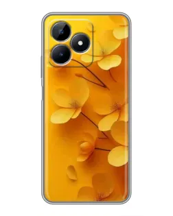Чохол для Realme Note 50 з картинкою «Золоті пелюстки» Чохол для Realme Note 50 з картинкою «Золоті пелюстки»