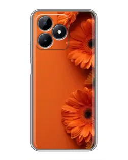 Чохол для Realme Note 50 з картинкою «Помаранчеві гербери» Чохол для Realme Note 50 з картинкою «Помаранчеві гербери»