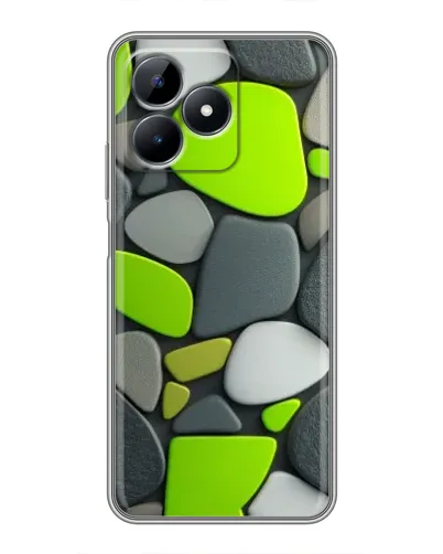Чохол для Realme Note 50 з картинкою «Яскрава неонова галька» Чохол для Realme Note 50 з картинкою «Яскрава неонова галька»