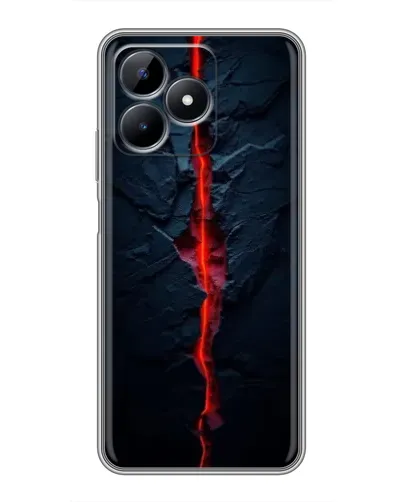 Чохол для Realme Note 50 з картинкою «Червона лавова тріщина» Чохол для Realme Note 50 з картинкою «Червона лавова тріщина»