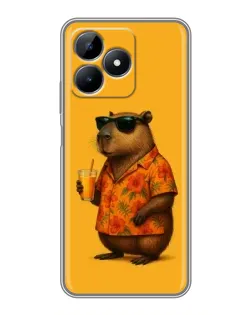 Чохол для Realme Note 50 з картинкою «Капібара на відпочинку» Чохол для Realme Note 50 з картинкою «Капібара на відпочинку»