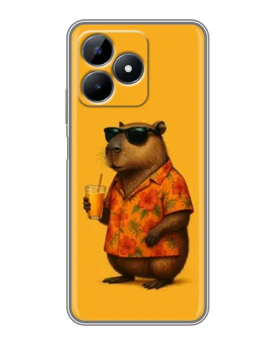 Чохол для Realme Note 50 з картинкою «Капібара на відпочинку» Чохол для Realme Note 50 з картинкою «Капібара на відпочинку»