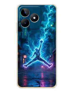 Чехол для Realme Note 60 с картинкой «Jordan Gold Jumpman» Чехол для Realme Note 60 с картинкой «Jordan Gold Jumpman»
