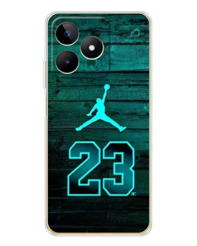 Чехол для Realme Note 60 с картинкой «Jordan Cyan 23» Чехол для Realme Note 60 с картинкой «Jordan Cyan 23»