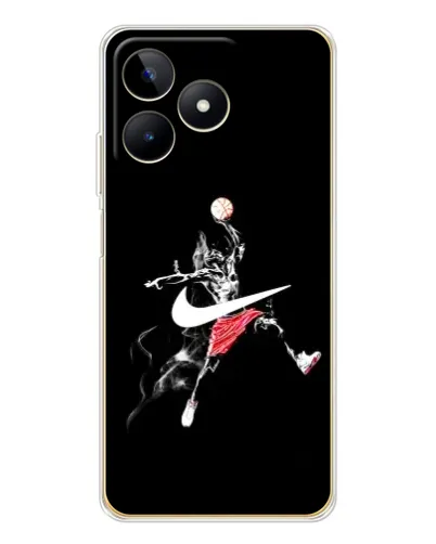Чехол для Realme Note 60 с картинкой «Jordan Jumpman» Чехол для Realme Note 60 с картинкой «Jordan Jumpman»