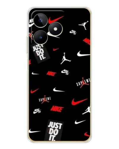 Чехол для Realme Note 60 с картинкой «Nike Mix Pattern» Чехол для Realme Note 60 с картинкой «Nike Mix Pattern»