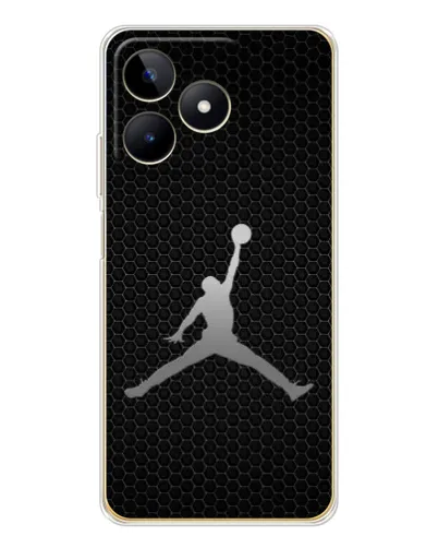 Чехол для Realme Note 60 с картинкой «Jordan Dark Carbon» Чехол для Realme Note 60 с картинкой «Jordan Dark Carbon»