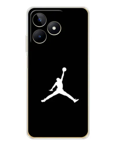 Чехол для Realme Note 60 с картинкой «Jordan Silhouette» Чехол для Realme Note 60 с картинкой «Jordan Silhouette»