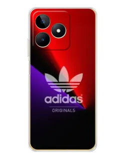 Чехол для Realme Note 60 с картинкой «Adidas Red Neon» Чехол для Realme Note 60 с картинкой «Adidas Red Neon»