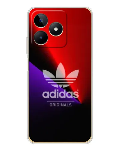 Чехол для Realme Note 60 с картинкой «Adidas Red Neon» Чехол для Realme Note 60 с картинкой «Adidas Red Neon»