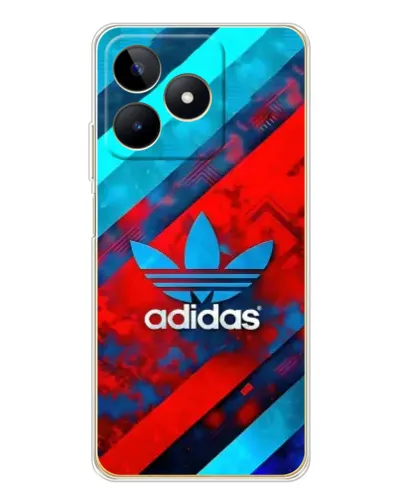 Чехол для Realme Note 60 с картинкой «Абстракция Adidas» Чехол для Realme Note 60 с картинкой «Абстракция Adidas»