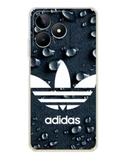 Чехол для Realme Note 60 с картинкой «Adidas Trefoil Blue» Чехол для Realme Note 60 с картинкой «Adidas Trefoil Blue»