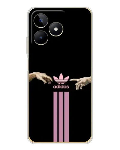 Чехол для Realme Note 60 с картинкой «Adidas Hands» Чехол для Realme Note 60 с картинкой «Adidas Hands»
