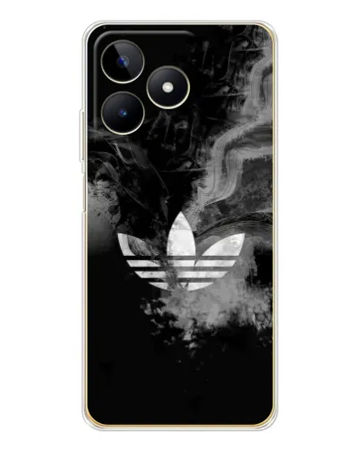 Чехол для Realme Note 60 с картинкой «Абстрактный дым Adidas» Чехол для Realme Note 60 с картинкой «Абстрактный дым Adidas»