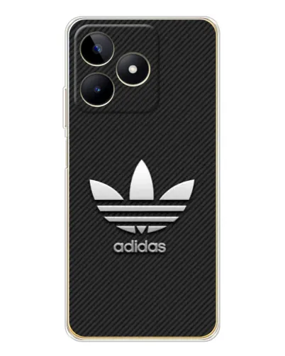 Чехол для Realme Note 60 с картинкой «Adidas Карбоновая текстура» Чехол для Realme Note 60 с картинкой «Adidas Карбоновая текстура»