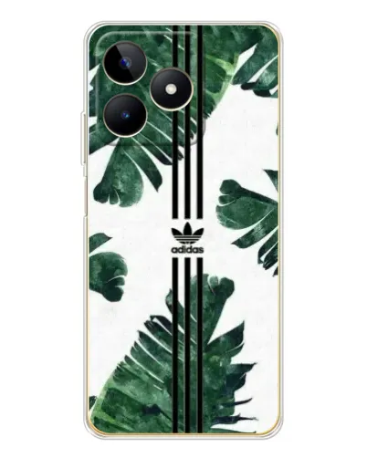 Чехол для Realme Note 60 с картинкой «Пальмовые листья адидас» Чехол для Realme Note 60 с картинкой «Пальмовые листья адидас»