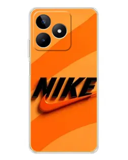 Чехол для Realme Note 60 с картинкой «Оранжевый драйв Nike» Чехол для Realme Note 60 с картинкой «Оранжевый драйв Nike»