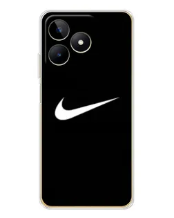 Чехол для Realme Note 60 с картинкой «Минималистический Найк»