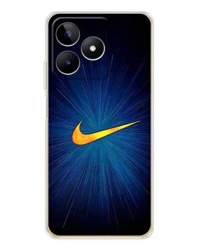 Чохол для Realme Note 60 з картинкою «Синій пульс Nike» Чохол для Realme Note 60 з картинкою «Синій пульс Nike»