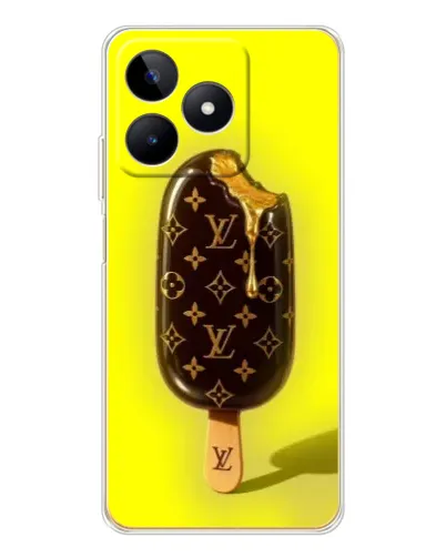 Чехол для Realme Note 60 с картинкой «Мороженое от LV» Чехол для Realme Note 60 с картинкой «Мороженое от LV»