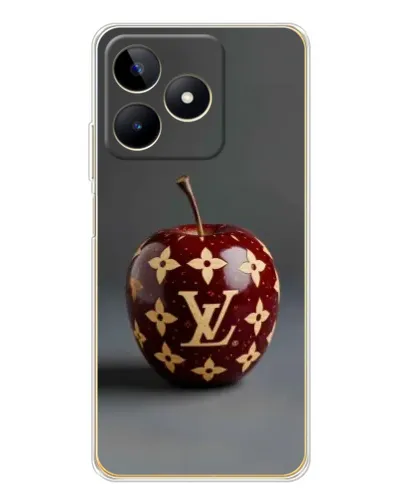 Чехол для Realme Note 60 с картинкой «Красное яблоко LV» Чехол для Realme Note 60 с картинкой «Красное яблоко LV»