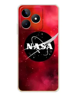 Чехол для Realme Note 60 с картинкой «NASA — красная туманность» Чехол для Realme Note 60 с картинкой «NASA — красная туманность»
