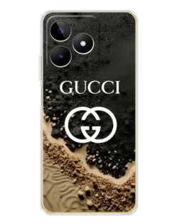 Чехол для Realme Note 60 с картинкой «Gucci — песчаные дюны»
