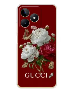 Чехол для Realme Note 60 с картинкой «Gucci —  сад»