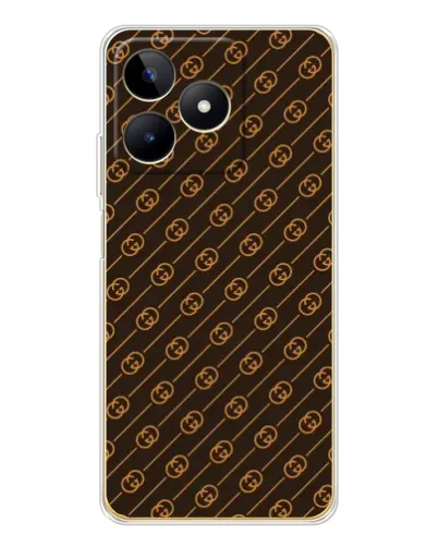 Чехол для Realme Note 60 с картинкой «Gucci — золотые диагонали» Чехол для Realme Note 60 с картинкой «Gucci — золотые диагонали»