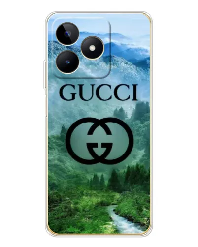 Чехол для Realme Note 60 с картинкой «Gucci — горный пейзаж» Чехол для Realme Note 60 с картинкой «Gucci — горный пейзаж»