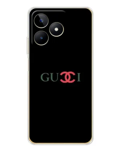 Чехол для Realme Note 60 с картинкой «Gucci — красный градиент» Чехол для Realme Note 60 с картинкой «Gucci — красный градиент»