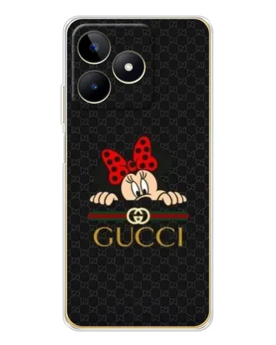 Чехол для Realme Note 60 с картинкой «Минни Маус Gucci — черный» Чехол для Realme Note 60 с картинкой «Минни Маус Gucci — черный»