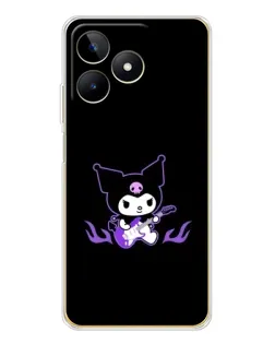 Чохол для Realme Note 60 з картинкою «Електрична Kuromi»