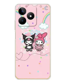 Чохол для Realme Note 60 з картинкою «My Melody та Kuromi»