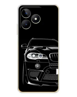 Чехол для Realme Note 60 с картинкой «Темный силуэт BMW» Чехол для Realme Note 60 с картинкой «Темный силуэт BMW»