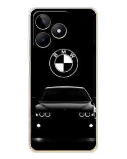 Чехол для Realme Note 60 с картинкой «BMW — взгляд из темноты» Чехол для Realme Note 60 с картинкой «BMW — взгляд из темноты»