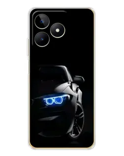 Чехол для Realme Note 60 с картинкой «BMW — ночной взгляд» Чехол для Realme Note 60 с картинкой «BMW — ночной взгляд»