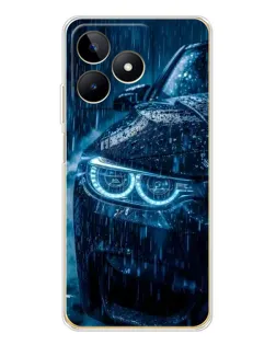 Чехол для Realme Note 60 с картинкой «BMW под дождем» Чехол для Realme Note 60 с картинкой «BMW под дождем»