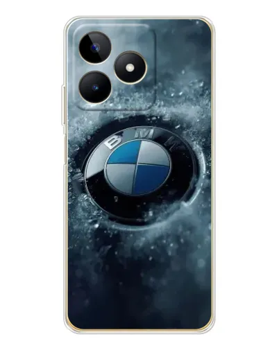 Чехол для Realme Note 60 с картинкой «Логотип BMW — лед» Чехол для Realme Note 60 с картинкой «Логотип BMW — лед»