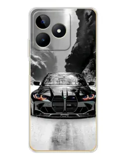 Чехол для Realme Note 60 с картинкой «BMW — акварельный дрифт» Чехол для Realme Note 60 с картинкой «BMW — акварельный дрифт»