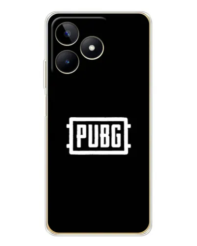 Чехол для Realme Note 60 с картинкой «Лого BMW — металлический блеск»