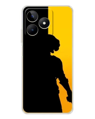 Чехол для Realme Note 60 с картинкой «Тень воина PUBG»
