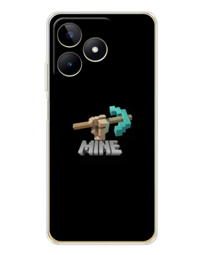 Чехол для Realme Note 60 с картинкой «Алмазная кирка» Чехол для Realme Note 60 с картинкой «Алмазная кирка»