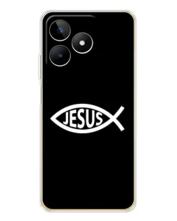 Чехол для Realme Note 60 с картинкой «Классический Jesus»