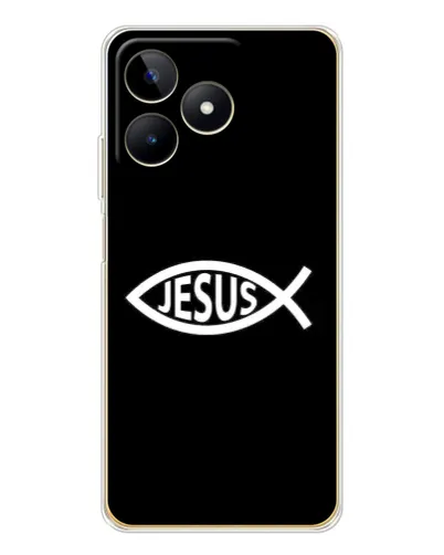 Чехол для Realme Note 60 с картинкой «Классический Jesus»