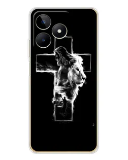 Чехол для Realme Note 60 с картинкой «Сияющий крест Jesus» Чехол для Realme Note 60 с картинкой «Сияющий крест Jesus»