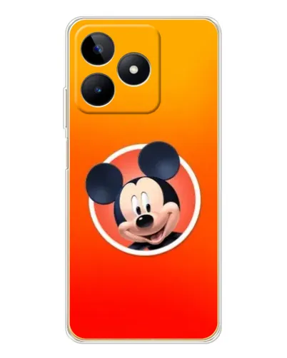 Чехол для Realme Note 60 с картинкой «Mickey в круге»