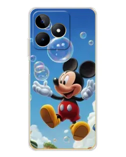 Чехол для Realme Note 60 с картинкой «Mickey и мыльные пузыри» Чехол для Realme Note 60 с картинкой «Mickey и мыльные пузыри»
