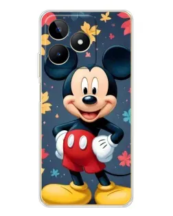 Чехол для Realme Note 60 с картинкой «Осенний Mickey Mouse»